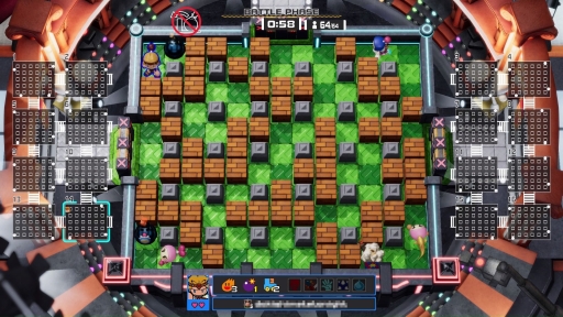 画像ギャラリー No.003のサムネイル画像 / ボンバーマンで64人対戦! 個性的なKONAMIキャラや“バトロワ要素”が楽しいパーティバトル「スーパーボンバーマンRオンライン」を先行プレイ