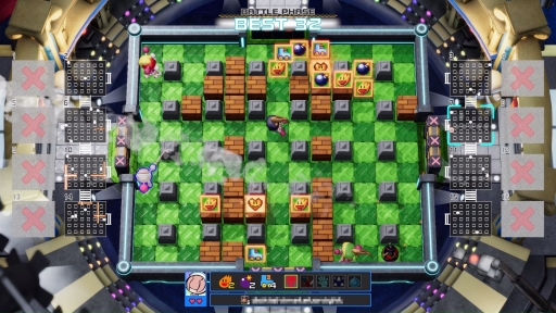 画像ギャラリー No.032のサムネイル画像 / ボンバーマンで64人対戦! 個性的なKONAMIキャラや“バトロワ要素”が楽しいパーティバトル「スーパーボンバーマンRオンライン」を先行プレイ