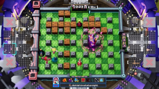 画像ギャラリー No.043のサムネイル画像 / ボンバーマンで64人対戦! 個性的なKONAMIキャラや“バトロワ要素”が楽しいパーティバトル「スーパーボンバーマンRオンライン」を先行プレイ