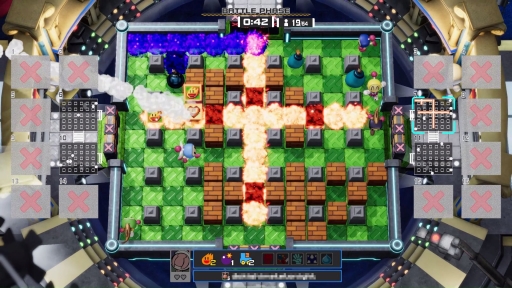 画像ギャラリー No.046のサムネイル画像 / ボンバーマンで64人対戦! 個性的なKONAMIキャラや“バトロワ要素”が楽しいパーティバトル「スーパーボンバーマンRオンライン」を先行プレイ