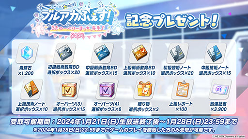 画像ギャラリー No.057のサムネイル画像 / 「ブルアカ」にアコ(ドレス),マコト,ヒナ(ドレス)ら限定生徒が1月24日より順次登場。イブキを獲得できる新イベントも開始