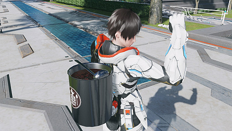 画像ギャラリー No.009のサムネイル画像 / 「PSO2 ニュージェネシス」と「100時間カレー」とのコラボキャンペーン開催中。対象商品の購入でカレーをモチーフにしたロビアクやアクセサリーなどをプレゼント