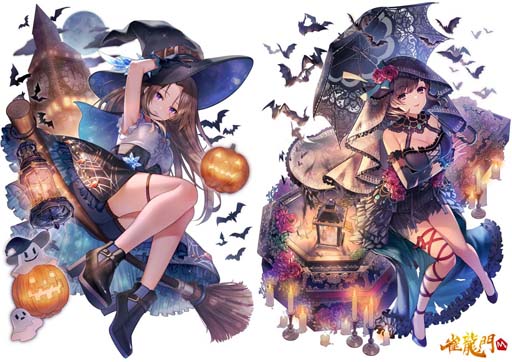 画像ギャラリー No.005のサムネイル画像 / 「雀龍門M」,ハロウィンイベント“ハロウィンパーティー2021”が開催。アバターアイテムの獲得チャンス
