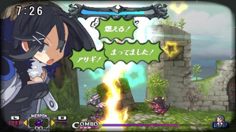 画像ギャラリー No.017のサムネイル画像 / 「プリニー1・2」でプレイできるアサギウォーズの情報と追加要素を紹介。魔界大根は最初から利用可能に