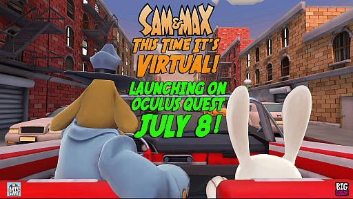 画像ギャラリー No.001のサムネイル画像 / 「Sam & Max: This Time It’s Virtual!」がOculus Questシリーズ向けに7月8日リリースへ