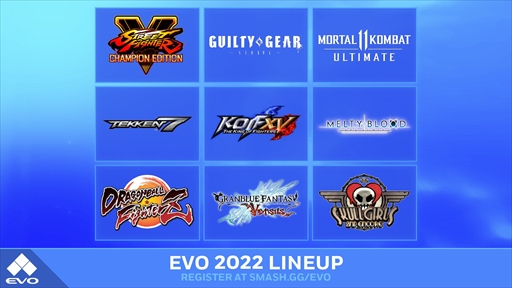 画像ギャラリー No.005のサムネイル画像 / 格闘ゲームの祭典「EVO 2022」,日本時間8月6日2:00開幕。3年ぶりにオフライン開催が実現したEVOのタイムスケジュールや配信URLをチェック
