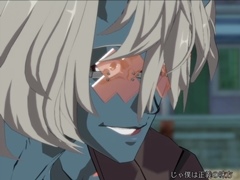 「GUILTY GEAR -STRIVE-」,ハッピーケイオスのプレイフィールをお届け。銃を使った強力なラッシュが特徴のテクニカルファイター