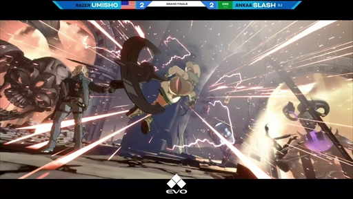 ���������꡼ No.002�Υ���ͥ������ / ��EVO2022�ϡ�GUILTY GEAR ��STRIVE��������ͥ����UMISHO���ꡣ����ꥫ�κǶ��ϥåԡ����������Ȥ���Ʊ����ν���EVO�ƼԤ�