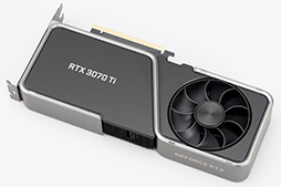 ꡼ No.009Υͥ / GeForce RTX 3070 Ti Founders Editionץӥ塼GDDR6XѤRTX 30701پ뤬Ϥ礭