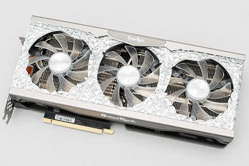 ꡼ No.008Υͥ / PalitRTX 3080 TiܥɡGeForce RTX 3080 Ti GameRock OCפϤ礭RTX 3090򤷤Τǽ̥Ϥ