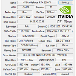꡼ No.024Υͥ / GeForce RTX 3090 Ti GameRock OCץӥ塼GeForce RTX 30˾ǶGPUϡʤ˸äǽͭΤ