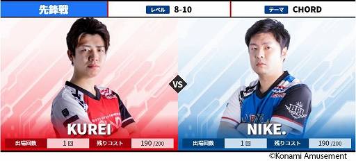 ꡼ No.003Υͥ / BEMANI PRO LEAGUE 2021פ612˳롣ȤΥ˥塼»