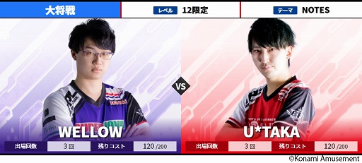 ꡼ No.006Υͥ / BEMANI PRO LEAGUE 2021פ78參ɤ