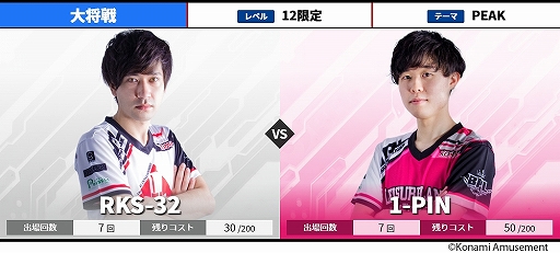 ꡼ No.003Υͥ / BEMANI PRO LEAGUE 2021סɥơ910參ɤ