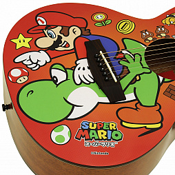 画像ギャラリー No.004のサムネイル画像 / 「スーパーマリオ」とパルコのコラボアイテムに,イシバシ楽器のミニアコースティックギターが登場