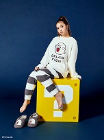 画像ギャラリー No.002のサムネイル画像 / 「スーパーマリオ」をデザインに取り入れたルームウェアコレクションがgelato piqueから発売決定。9月13日12:00に先行販売を実施