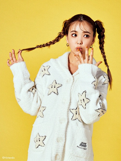 画像ギャラリー No.008のサムネイル画像 / 「スーパーマリオ」をデザインに取り入れたルームウェアコレクションがgelato piqueから発売決定。9月13日12:00に先行販売を実施