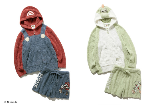 画像ギャラリー No.004のサムネイル画像 / 「スーパーマリオ」デザインのルームウェアコレクションの追加生産が決定。10月20日12時に予約販売開始