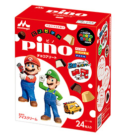 画像ギャラリー No.010のサムネイル画像 / アイスクリームの「ピノ」が映画「ザ・スーパーマリオブラザーズ・ムービー」とコラボ。特別なパッケージを採用した商品を4月24日に発売
