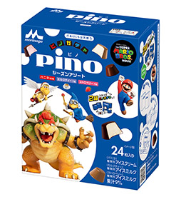 画像ギャラリー No.014のサムネイル画像 / アイスクリームの「ピノ」が映画「ザ・スーパーマリオブラザーズ・ムービー」とコラボ。特別なパッケージを採用した商品を4月24日に発売