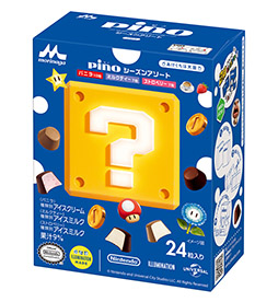 画像ギャラリー No.015のサムネイル画像 / アイスクリームの「ピノ」が映画「ザ・スーパーマリオブラザーズ・ムービー」とコラボ。特別なパッケージを採用した商品を4月24日に発売