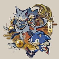 画像ギャラリー No.013のサムネイル画像 / 「モンスターハンターライズ」,イベントクエスト“大地激高”を配信開始。ソニック・ザ・ヘッジホッグとのコラボ記念イラストも公開に