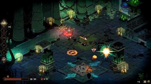 画像ギャラリー No.003のサムネイル画像 / Switch版「Hades(ハデス)」が2020年冬に配信。冥界の王・ハデスが支配する地下世界からの脱出を目指すローグライクアクション