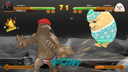 画像ギャラリー No.002のサムネイル画像 / 動物ミーム格闘ゲーム「Fight of Animals」,PS4版の配信が本日スタート。各キャラのDLCスキンも収録して登場