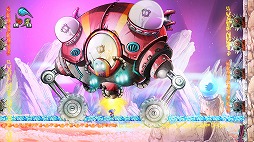 画像ギャラリー No.006のサムネイル画像 / ハイスピード2Dアクション「オクノカ マッドネス」のSwitch版が10月15日に配信