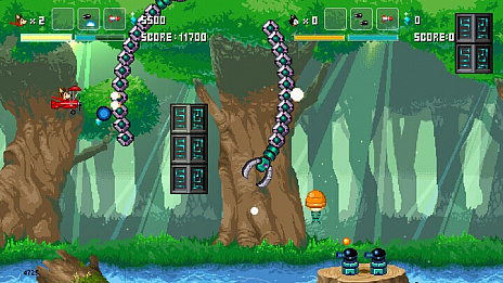 画像ギャラリー No.010のサムネイル画像 / Switch版「ホーギーヒューwithフレンズ」の発売日が2021年5月27日に決定。古川もとあき氏が楽曲を手掛ける横スクロールSTG