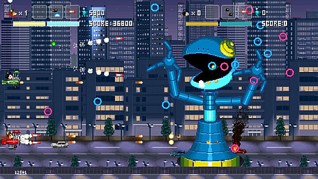 画像ギャラリー No.011のサムネイル画像 / Switch版「ホーギーヒューwithフレンズ」の発売日が2021年5月27日に決定。古川もとあき氏が楽曲を手掛ける横スクロールSTG