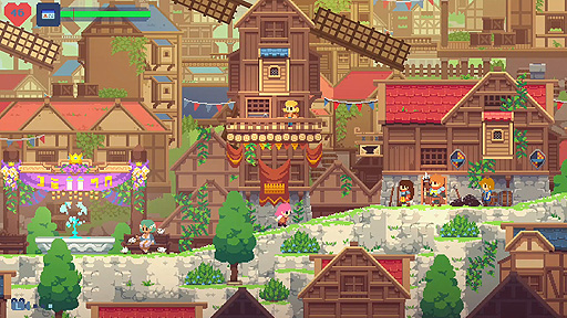 画像ギャラリー No.004のサムネイル画像 / Steam版「フェノトピア」の配信が本日スタート。小さな農村から始まる,目覚めし少女の大冒険