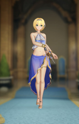 画像ギャラリー No.002のサムネイル画像 / 「オルタンシア・サーガR」にマリエルの水着衣装が登場。イベント報酬で獲得可能