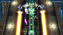 画像ギャラリー No.007のサムネイル画像 / PC版「ゼロガンナー2-」がSteamで配信開始。彩京が末期にリリースした全方位強制スクロールのシューティングゲームをリビルド