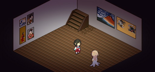 画像ギャラリー No.003のサムネイル画像 / スマホ用和風ADV「虹の降る海」がインディーズゲームスタジオ白黒羊から本日リリース