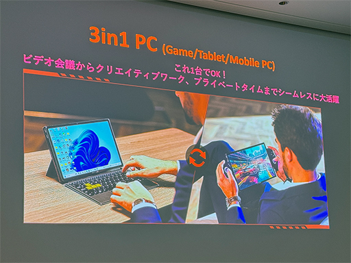 ꡼ No.002Υͥ / 11緿ǥץ쥤ܤONEXPLAYER X1פͽ󤬻Ϥޤ롣PCȤƤλȤ䤹ˤäݥȤϡ