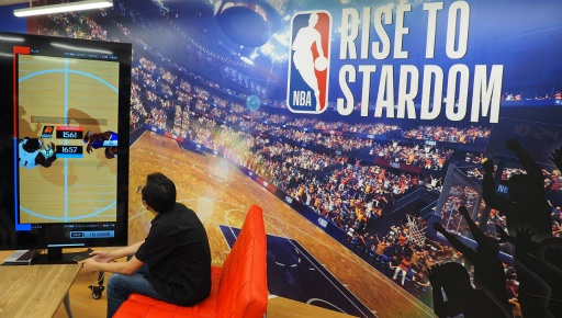 ꡼ No.001Υͥ / NBA RISE TO STARDOMץץ쥤ݡȡ󥿥ӥ塼NBAΤ˥ԥåʥХåȥߥ졼