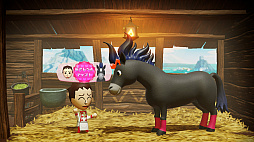画像ギャラリー No.065のサムネイル画像 / 「ミートピア」は,Miiを使って自分だけの冒険が楽しめるRPG。自由度の高いキャラメイクや人間味あふれるバトルなど,ゲームの特徴を紹介
