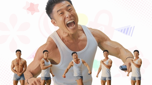 画像ギャラリー No.003のサムネイル画像 / 「バンドリ! ガールズバンドパーティ! for Nintendo Switch」,なかやまきんに君さんを起用した実写テレビCMが放送開始