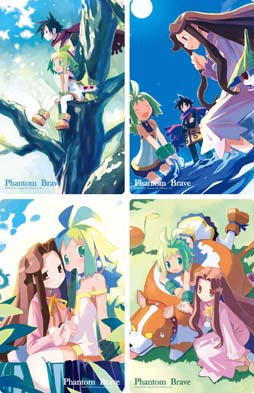 画像ギャラリー No.001のサムネイル画像 / 「ファントム・ブレイブ」「ソウルクレイドル」,クリアポストカードが発売
