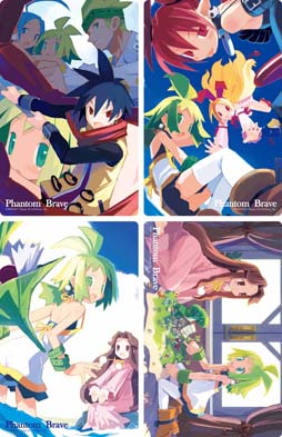 画像ギャラリー No.002のサムネイル画像 / 「ファントム・ブレイブ」「ソウルクレイドル」,クリアポストカードが発売