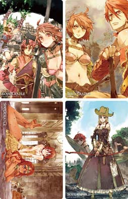 画像ギャラリー No.004のサムネイル画像 / 「ファントム・ブレイブ」「ソウルクレイドル」,クリアポストカードが発売