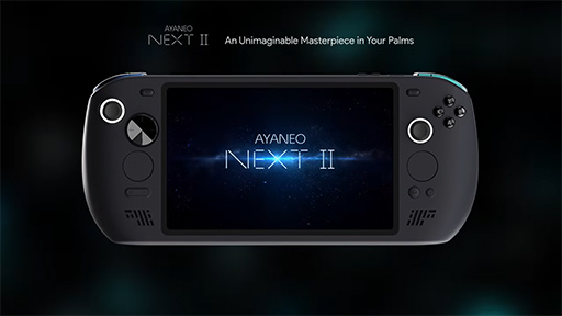 画像ギャラリー No.002のサムネイル画像 / 「次世代のフラッグシップハンドヘルドPC」を謳う「AYANEO NEXT II」の詳報が動画で公開