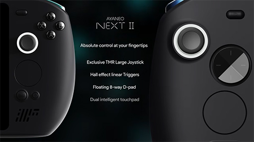 画像ギャラリー No.005のサムネイル画像 / 「次世代のフラッグシップハンドヘルドPC」を謳う「AYANEO NEXT II」の詳報が動画で公開