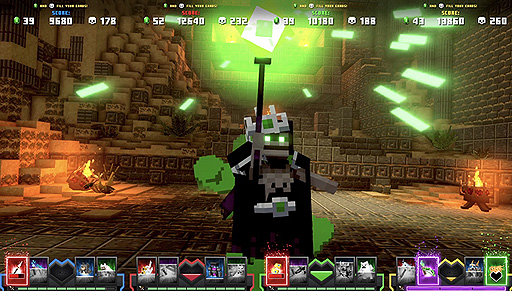 ꡼ No.007Υͥ / ǡMinecraft DungeonsפƤǥƥ档4Ͷϥץ쥤бڥåȡʤɤʪɤ򥹥󤷤