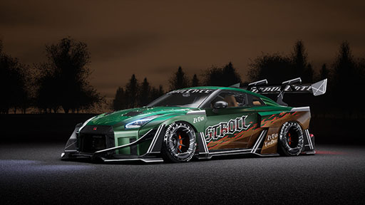 画像ギャラリー No.002のサムネイル画像 / 「レーシングマスター」,TVアニメ「進撃の巨人」とのコラボイベントを9月22日に開始。エレンやリヴァイ,ミカサがサーキットに登場