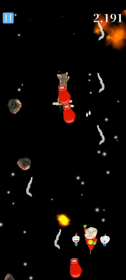 画像ギャラリー No.009のサムネイル画像 / 東海オンエアの渾身。スマホ向けシューティング「僕は地球以外を見たことがない」を紹介する「(ほぼ)日刊スマホゲーム通信」第2549回