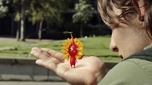 ���������꡼ No.002�Υ���ͥ������ / ��Pikmin Bloom�פι��⥵���ӥ����������ϡ��ץ쥤�䡼���Ȥ��⤤�ƥԥ��ߥ�˽в�ä��ꡤ�֤�餫������Ǥ��륢�ץ�