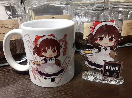 画像ギャラリー No.018のサムネイル画像 / 「東方Project」のコラボカフェが5月1〜16日にキュアメイドカフェで実施