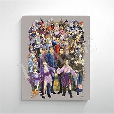 画像ギャラリー No.003のサムネイル画像 / 「逆転裁判」シリーズ20周年記念の描きおろしイラストが公開に。記念イラストを活用した新商品の受注もスタート